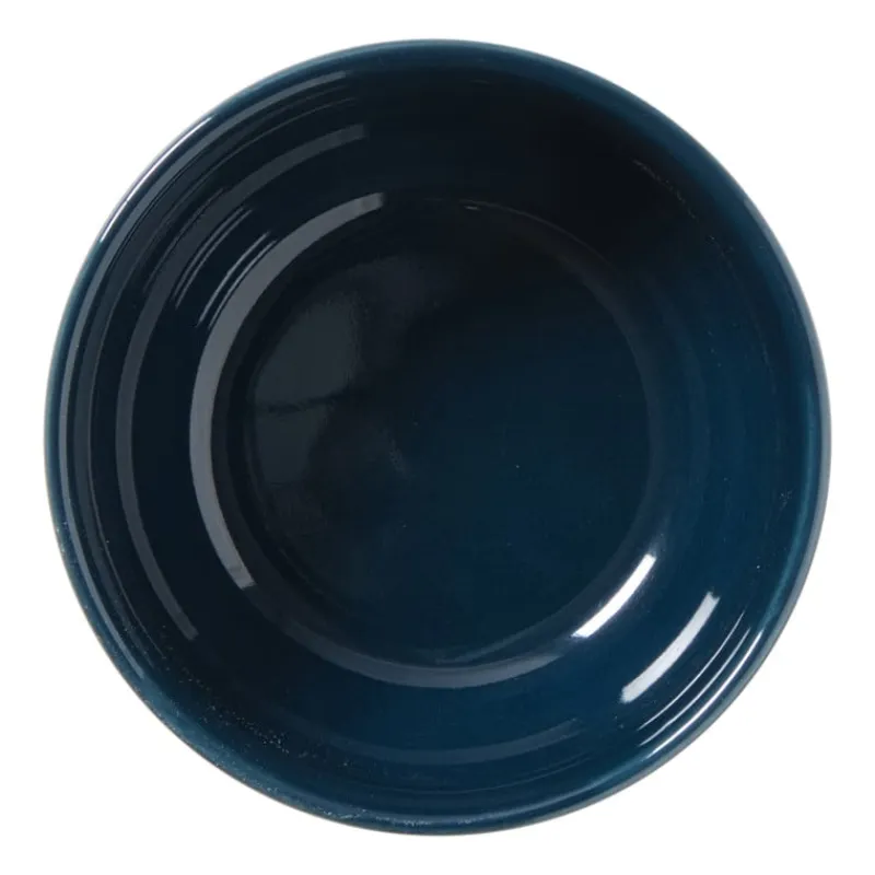 Hugo Kennis Schalen-schaaltje - blauw/wit - ø9 cm