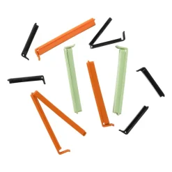 Xenos Keukengerei-Huishoudclips - kunststof - set van 10