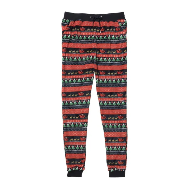 Xenos Winterartikelen-Huispak kerst - blauw - maat S/M