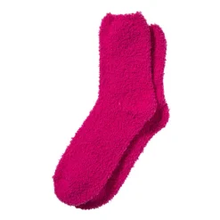 Xenos Winterartikelen|Huissokken-Huissok fluffy - paars - one size