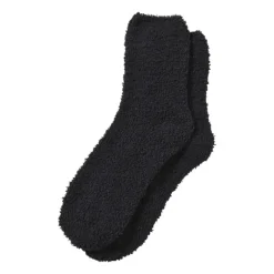 Xenos Winterartikelen|Huissokken-Huissok fluffy - zwart - one size