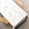 Xenos Tafelkleden-Inkleur tafelkleed Pasen - wit - 180x120 cm