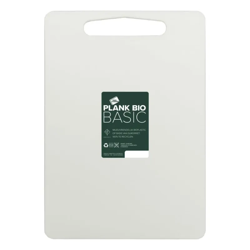 Xenos Snijplanken-Inno Cuisinno snijplank bio - wit - 35x25 cm