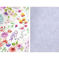 Xenos Inpakpapier-Inpakpapier bloemen - diverse varianten - 70x200 cm