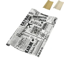 Xenos Inpakpapier-Inpakpapier kraft met print - diverse varianten - 70x200 cm
