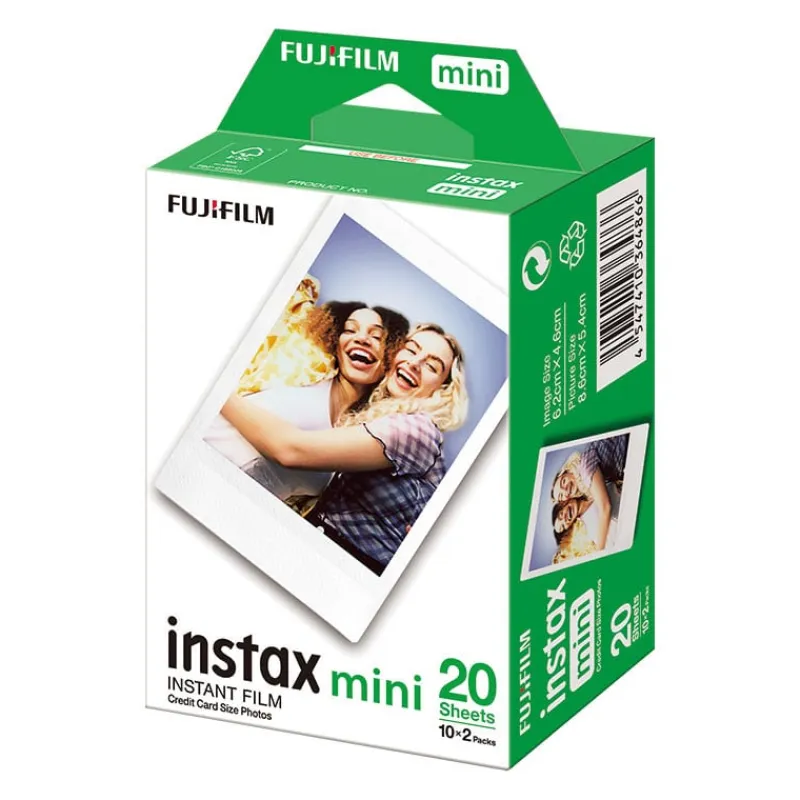 Xenos Festivals|Instax Camera'S-Instax mini fotopapier dubbel - 20 stuks