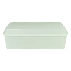 Xenos Opbergboxen-Iris clearbox - 13 liter - groen