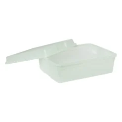 Xenos Opbergboxen-Iris clearbox - 10 liter - groen