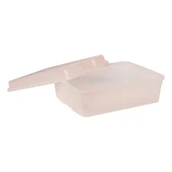Xenos Opbergboxen-Iris clearbox - 10 liter - roze
