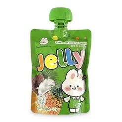 Xenos Snoep-Jelly ananas - 105 gram