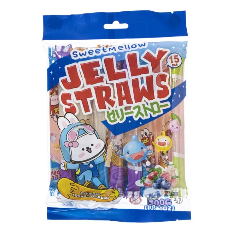 Xenos Snoep-Jelly sticks - yoghurt- 15x20 gram