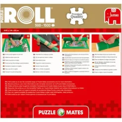 Xenos Spellen|Puzzels-Jumbo puzzelmat - 60x90 cm - 500 tot 1500 puzzelstukjes