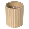 Xenos Kaars In Glas-Kaars in potje - beige - ø7.8x9 cm