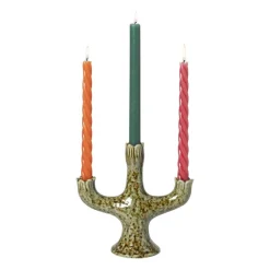 Xenos Kandelaars-Kandelaar cactus - groen - 21.5x21.5x9.7 cm