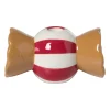 Xenos Kandelaars-Kandelaar candy cane - rood/wit - ø7x13 cm