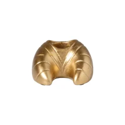 Xenos Kandelaars-Kandelaar croissant Monique - goud - 4x6.5x6.5 cm