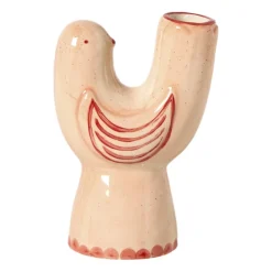 Xenos Kandelaars-Kandelaar vogel - multikleur - 13x8.5x6 cm