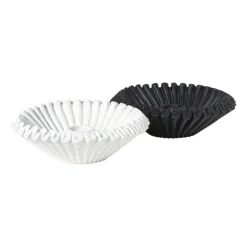 Xenos Kandelaars-Kandelaar wave - wit - ø13.5x4 cm