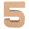 Xenos Hobbyletters-Kartonnen cijfer 5