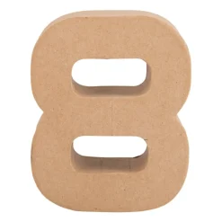 Xenos Hobbyletters-Kartonnen cijfer 8
