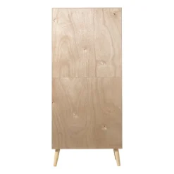 Xenos Kast Met Deuren|Vakkenkasten-Kast Java met deurtje en vakken - bruin - 160x70x33.5 cm