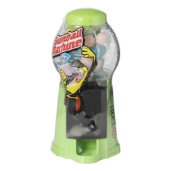 Xenos Snoep|Kerstcadeaus-Kauwgomballenautomaat - diverse kleuren - 12.5 cm