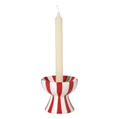 Xenos Kandelaars-Kerst dinerkaarshouder - 11 cm - diverse varianten