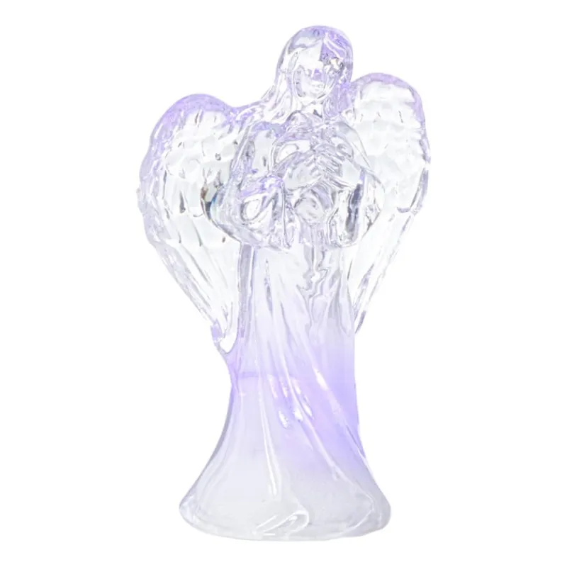 Xenos Kerstfiguren-Kerst engel met LED licht - diverse varianten
