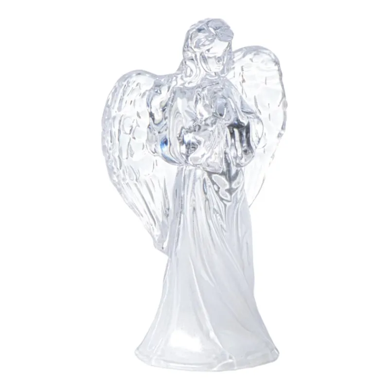 Xenos Kerstfiguren-Kerst engel met LED licht - diverse varianten