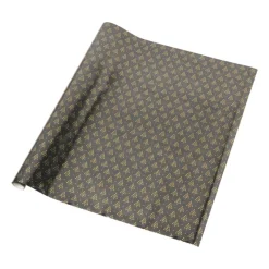 Xenos Kerst Inpakken-Kerst inpakpapier kerstboom - zwart - 70x200 cm