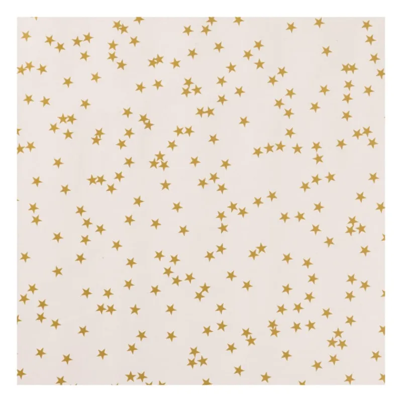 Xenos Kerst Inpakken-Kerst inpakpapier roze sterren - multikleur - 70x200 cm