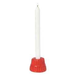 Xenos Kandelaars-Kerst kandelaar tulband - ø7x5 cm - diverse varianten