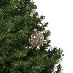 Xenos Kerstballen-Kerstbal bleeding - beige