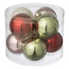 Xenos Kerstballen-Kerstbal box - set van 8 - ø7 cm