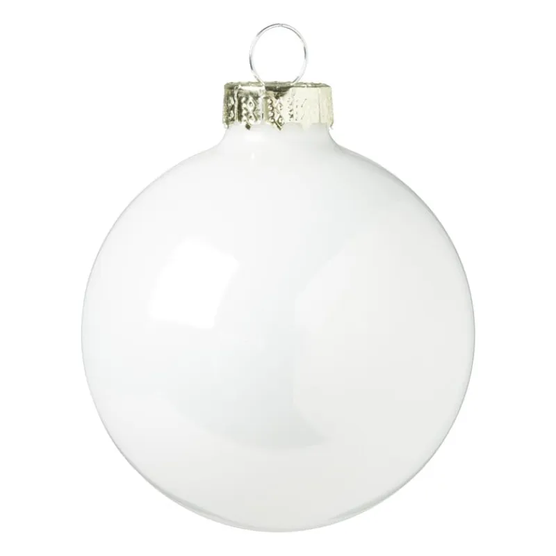Xenos Kerstballen-Kerstbal box - set van 8 - ø7 cm