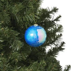Xenos Kerstballen-Kerstbal discobal - blauw