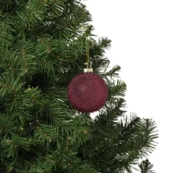 Xenos Kerstballen-Kerstbal druppeltjes - roze