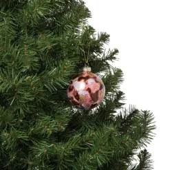 Xenos Kerstballen-Kerstbal glossy - bruin
