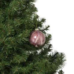Xenos Kerstballen-Kerstbal glossy - paars