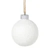 Xenos Kerstballen-Kerstbal LED figuurtjes - wit