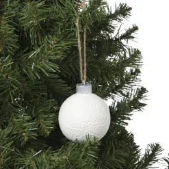 Xenos Kerstballen-Kerstbal LED figuurtjes - wit