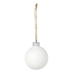 Xenos Kerstballen-Kerstbal LED figuurtjes - wit