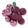Xenos Kerstballen-Kerstbal op steker - rood