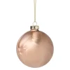 Xenos Kerstballen-Kerstbal satijn - lichtbruin