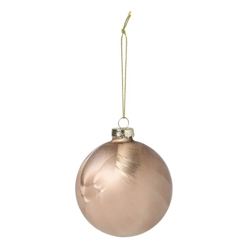 Xenos Kerstballen-Kerstbal satijn - lichtbruin