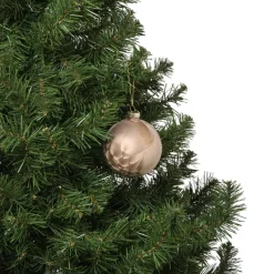 Xenos Kerstballen-Kerstbal satijn - lichtbruin