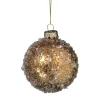 Xenos Kerstballen-Kerstbal shiny - goudkleurig