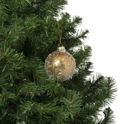 Xenos Kerstballen-Kerstbal shiny - goudkleurig