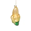 Xenos Kersthangers|Kerstballen-Kersthanger banaan - geel - 12x6.5x5.5 cm