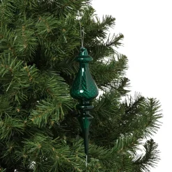 Xenos Kersthangers|Kerstballen-Kersthanger bolling - paars - ø7x22 cm